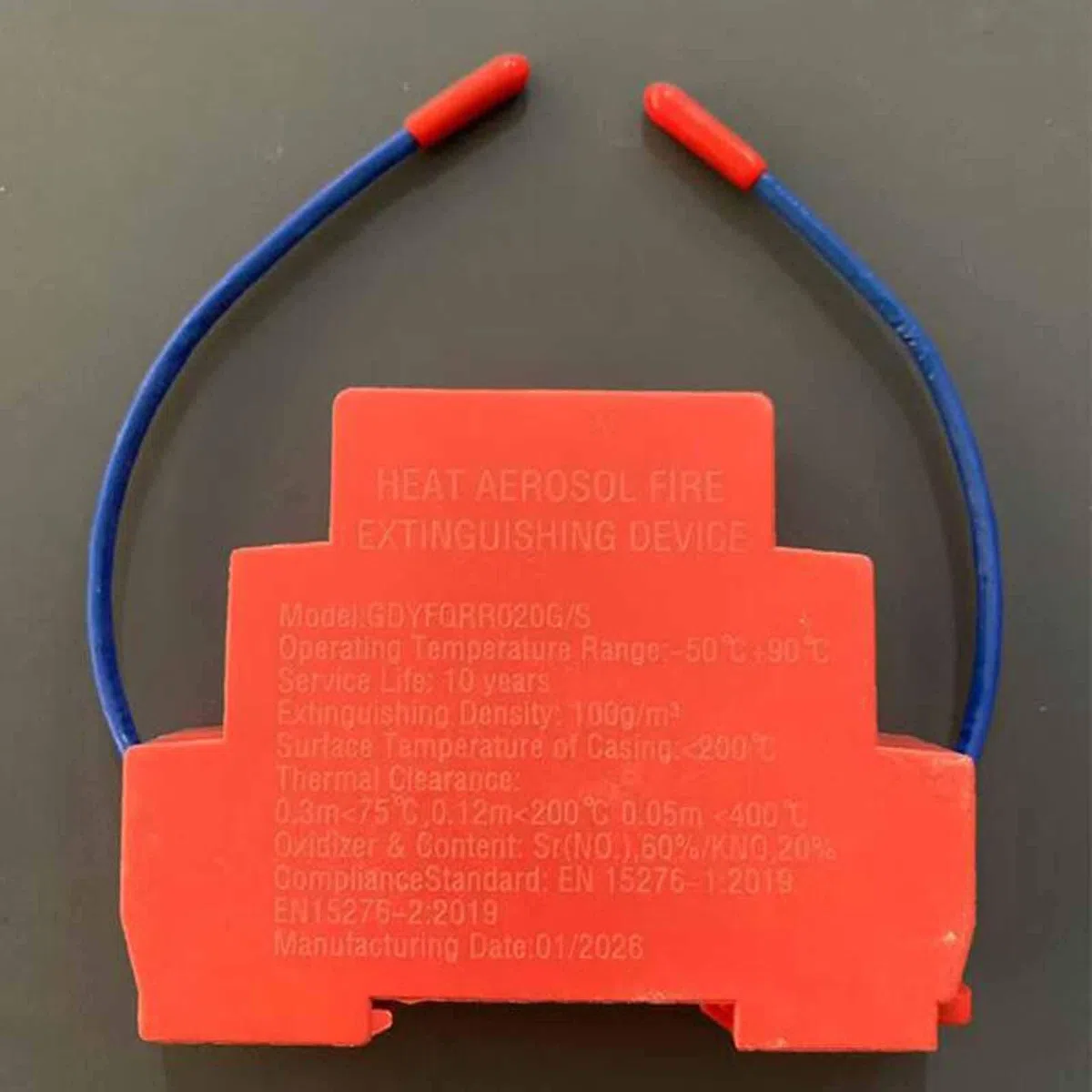 Qianly Aérosol, Dispositif d'extinction de Protection, Autocollant Automatique pour tracteurs