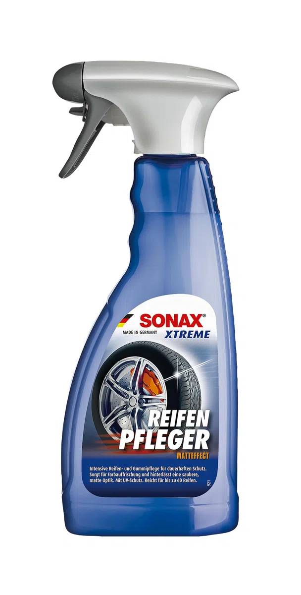 SONAX XTREME Soin de pneu Matteffect (500 ml) pour un entretien intensif des pneus et du caoutchouc pour une protection durable | Réf. article 02562410
